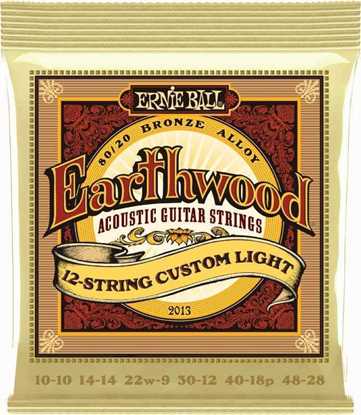 Bild på Ernie Ball 2013 Earthwood Bronze Custom Light 12-str
