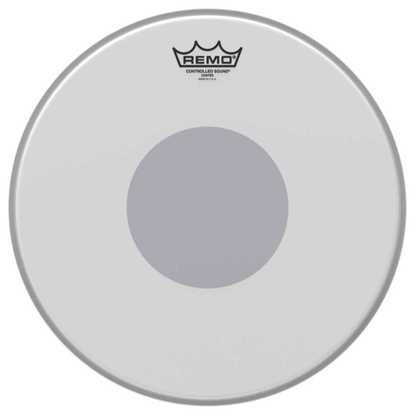Bild på Remo Controlled Sound® Coated Black Dot™ Drumhead Top Black Dot™ 14"