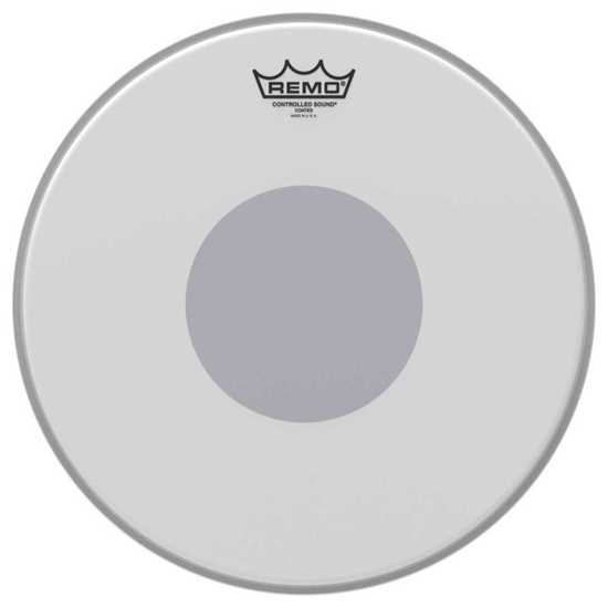 Bild på Remo Controlled Sound® Coated Black Dot™ Drumhead Top Black Dot™ 14"