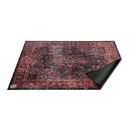 Bild på DRUMnBase Persian Stage Mat Black Red 185 x 160cm