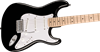 Bild på Squier Sonic™ Stratocaster® Maple Fingerboard Black