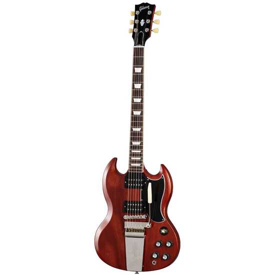 Bild på Gibson SG Standard '61 Faded Maestro Vibrola Vintage Cherry