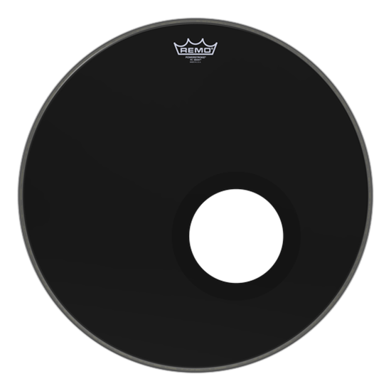 Bild på Remo Powerstroke® P3 Ebony® 5" Black DynamO 20"