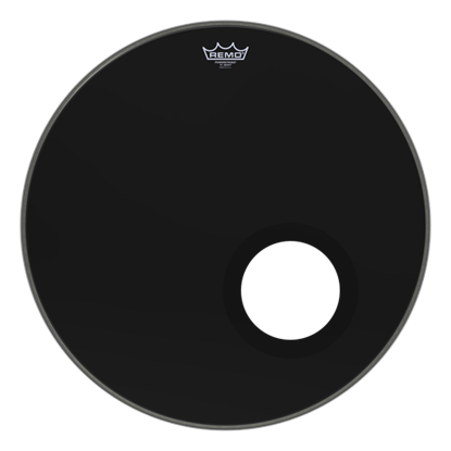 Bild på Remo Powerstroke® P3 Ebony® 5" Black DynamO 22"