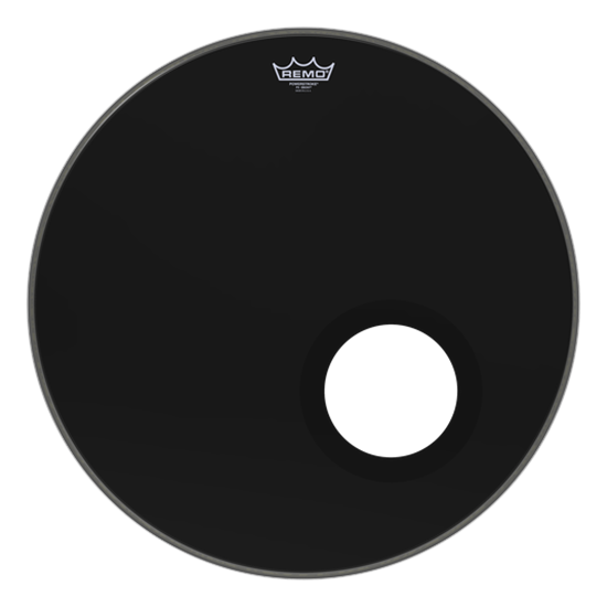 Bild på Remo Powerstroke® P3 Ebony® 5" Black DynamO 22"