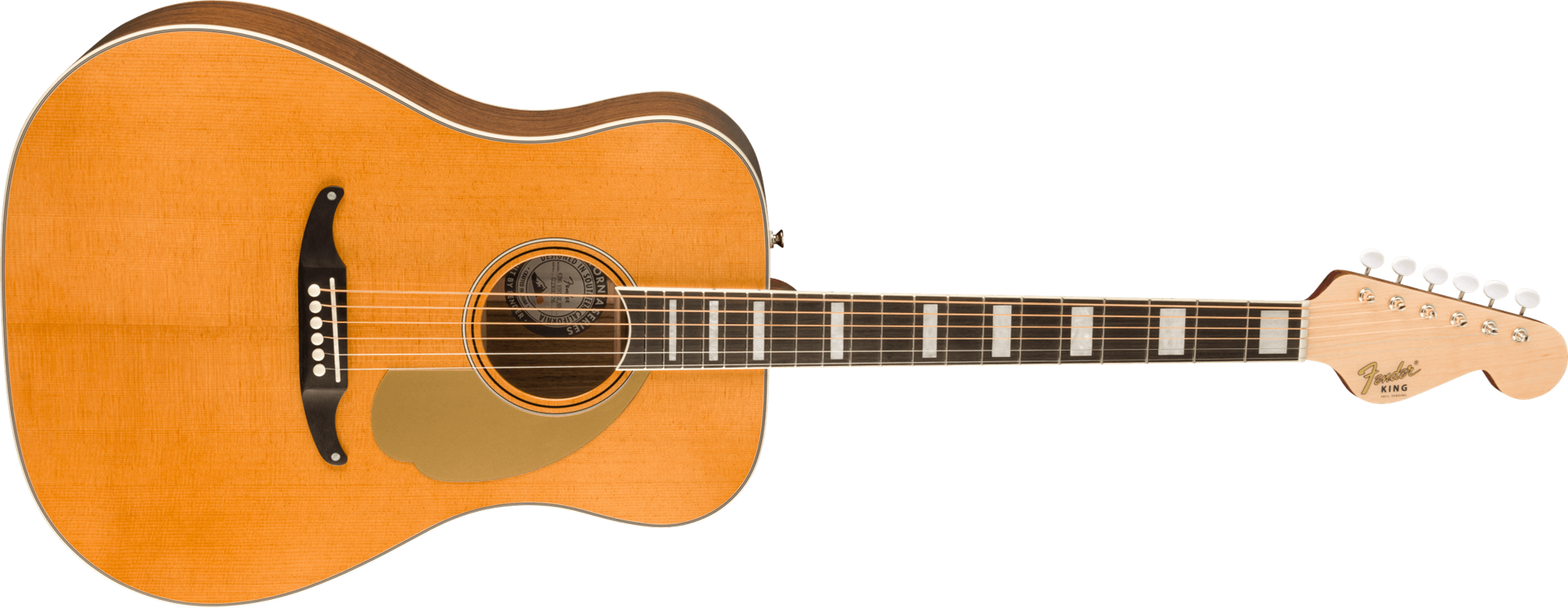 Fender King Vintage Aged Natural Musikcentralen Musikaffär i Växjö