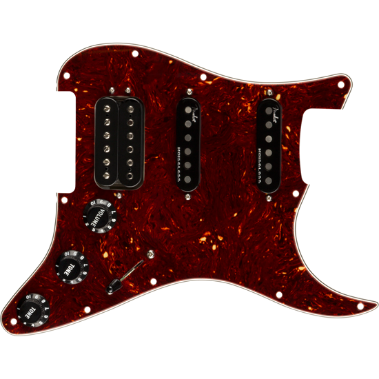 Bild på Fender Pre-Wired Strat Pickguard Shawbucker Gen 4 Noiseless HSS Tortoise Shell