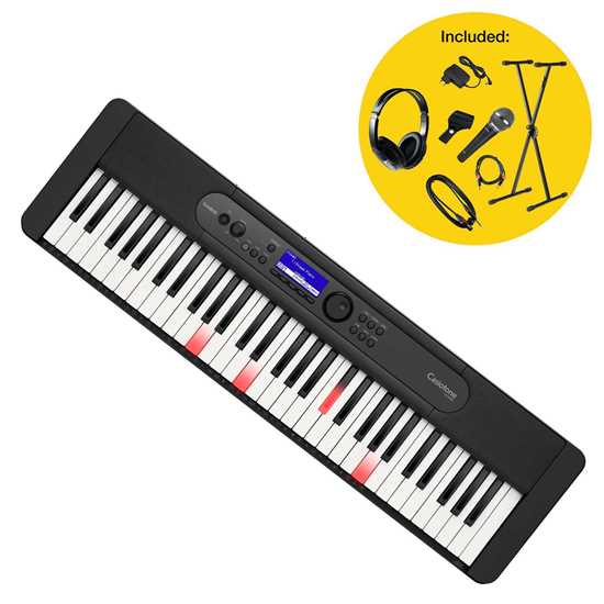 Bild på Casio LK-S450 Sångpaket Bundle