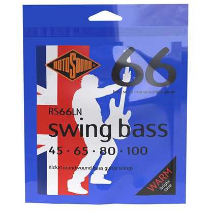 Bild på Rotosound Swing Bass 66 string set nickel wound 45-100