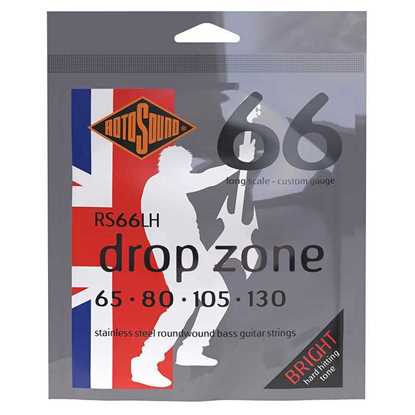 Bild på Rotosound Swing Bass 66 string set stainless steel 65-130 Drop Zone