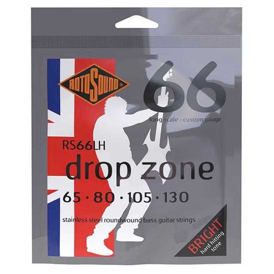 Bild på Rotosound Swing Bass 66 string set stainless steel 65-130 Drop Zone