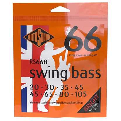 Bild på Rotosound Swing Bass 66 string set 8 stainless steel 45-105