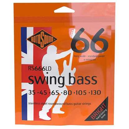 Bild på Rotosound Swing Bass 66 string set 6 stainless steel 35-130