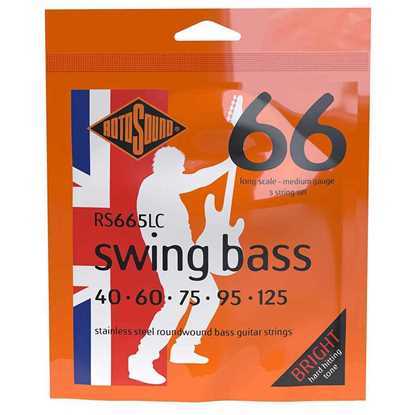 Bild på Rotosound Swing Bass 66 string set 5 stainless steel 40-125