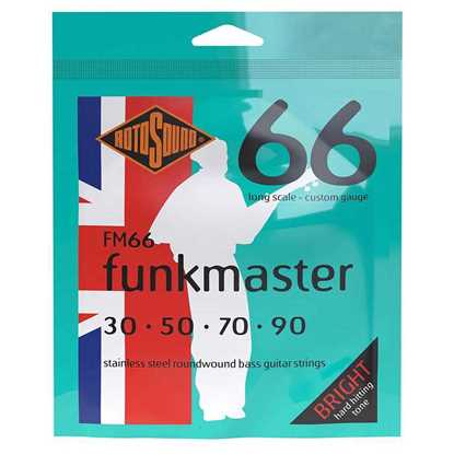 Bild på Rotosound Swing Bass 66 string set stainless steel 30-90 Funkmaster