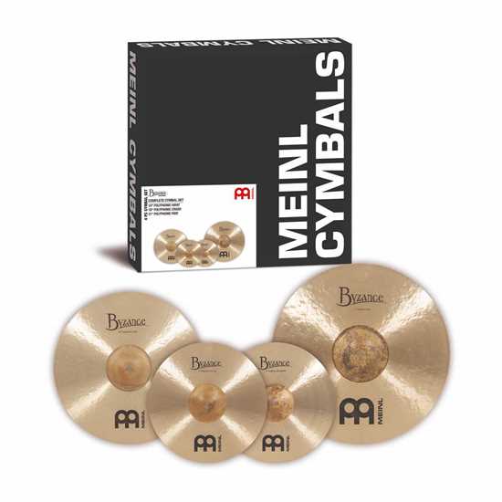 Bild på MEINL Cymbals Byzance Traditional Complete Cymbal Set - BT-CS2