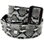 Bild på Get'm Get'm White Python 2” Guitar Strap