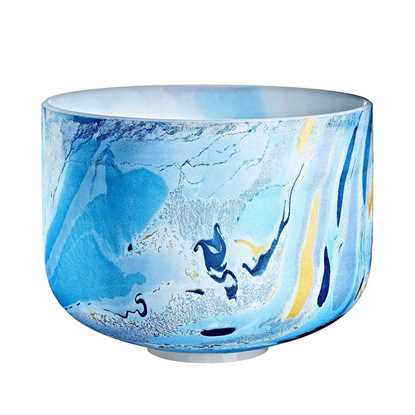 Bild på Meinl Sonic Energy MCSB10A Marble Singing Bowl 10", Note A4/ Brow Chakra
