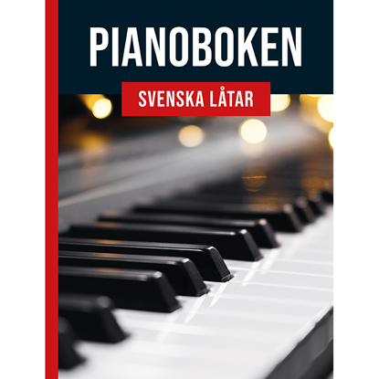Bild på Pianoboken - Svenska låtar