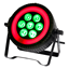 Bild på Algam Lighting PARWASH 76 RING 7 x 6W LED PAR Wash with RGB LED Ring