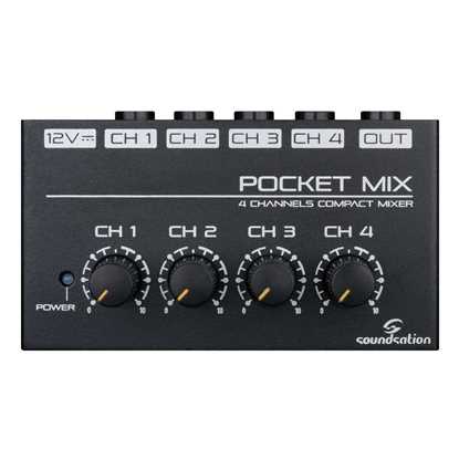 Bild på Soundsation Pocket-MIX 4 Channel Mixer