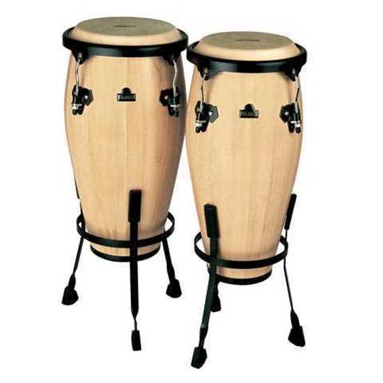 Bild på Nino Percussion NINO89NT Wood Congas 8''+9'' Natural