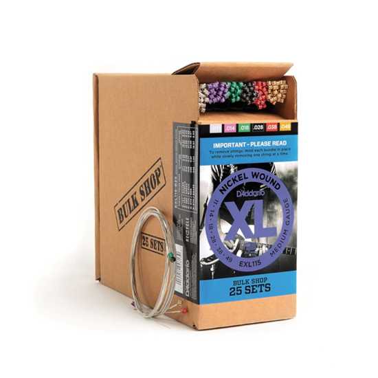 Bild på D'Addario EXL115-B25 (Bulk 25-set)