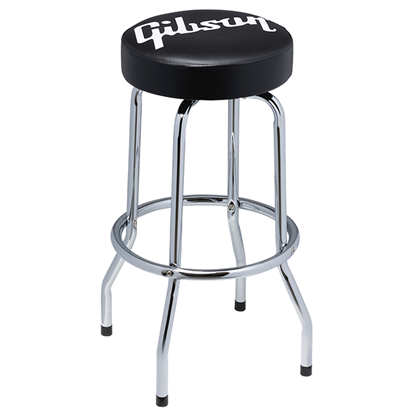 Bild på Gibson  Premium Playing Stool Standard Logo, Tall Chrome