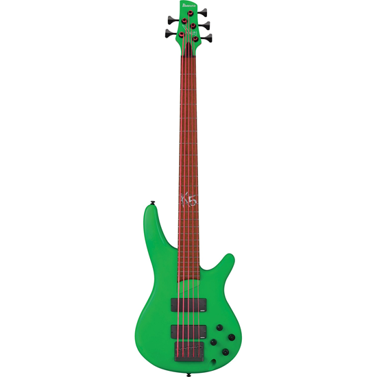 Bild på Ibanez K5LTD-FGM Fluorescent Green Matte Limited edition