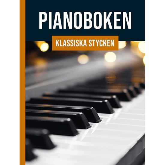 Bild på Pianoboken Klassiska stycken