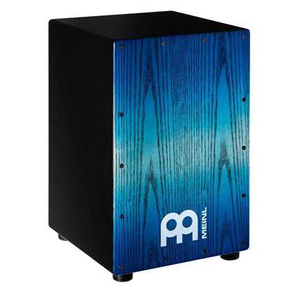 Bild på Meinl MCAJ100BK-PBF Headliner Snare Cajon Black Pacific Blue Fade