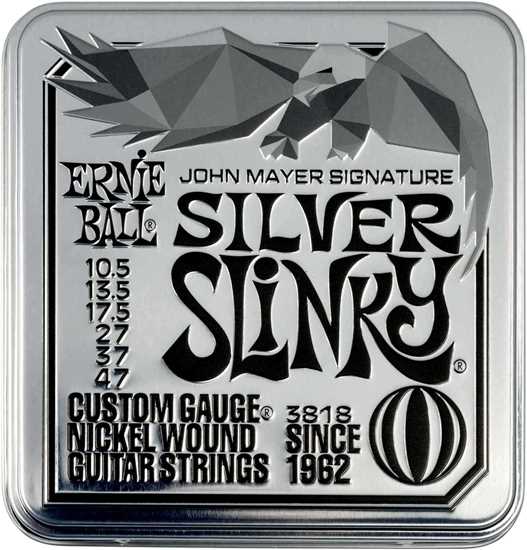 Bild på Ernie Ball 3818 John Mayer Silver Slinky Tin Pack