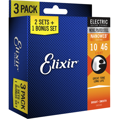 Bild på Elixir Nanoweb® Light 010-046 3-pack 16542