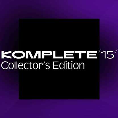 Native Instruments Komplete 15 Collector's Edition