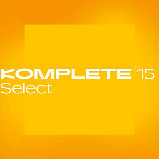 Native Instruments Komplete 15 Select Electronic