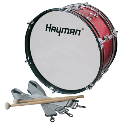 Bild på Hayman Junior marching bass drum  16" JMDR-1607