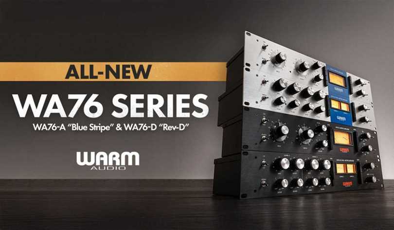 Warm Audio WA76-A & WA76-D