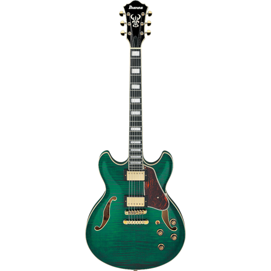 Bild på Ibanez AS93FM-TMG - Transparent Moss Green Artcore Expressionist