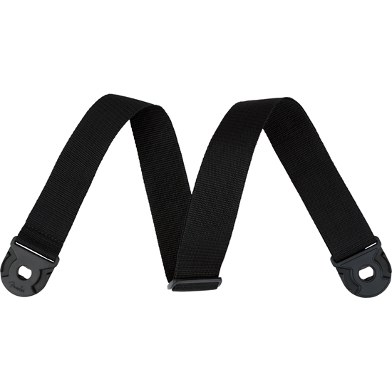Bild på Fender Quick Grip Locking End Strap, Black Polypro, 2"