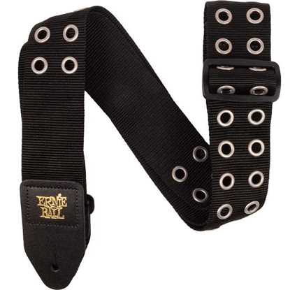 Bild på Ernie Ball 5397 Hole Lotta Metal Silver Axelband