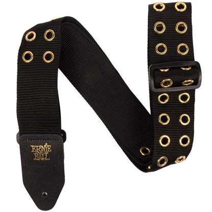 Bild på Ernie Ball 5398 Hole Lotta Metal Gold Axelband
