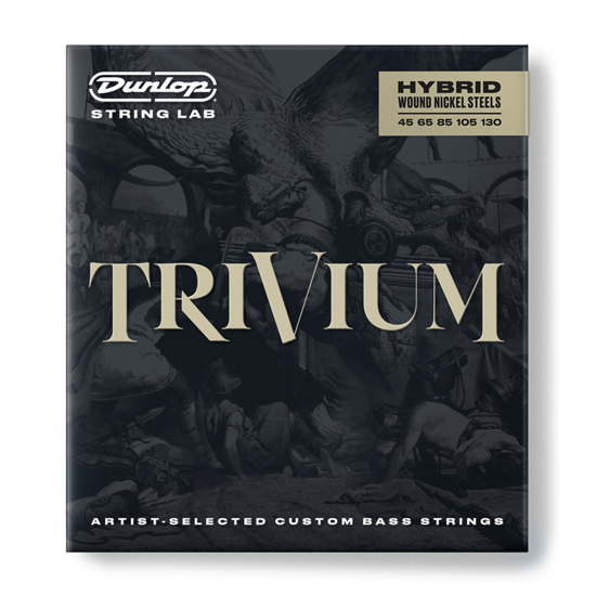 Bild på Dunlop TVMSB45130 Trivium Bass Strings Nickel 45/130-5/SET