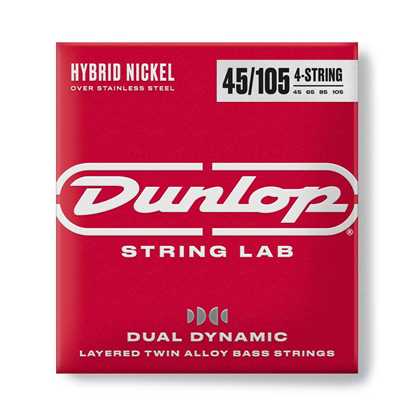 Bild på Dunlop DBHYN45105 Hybrid Nickel Bass Strings 4-String