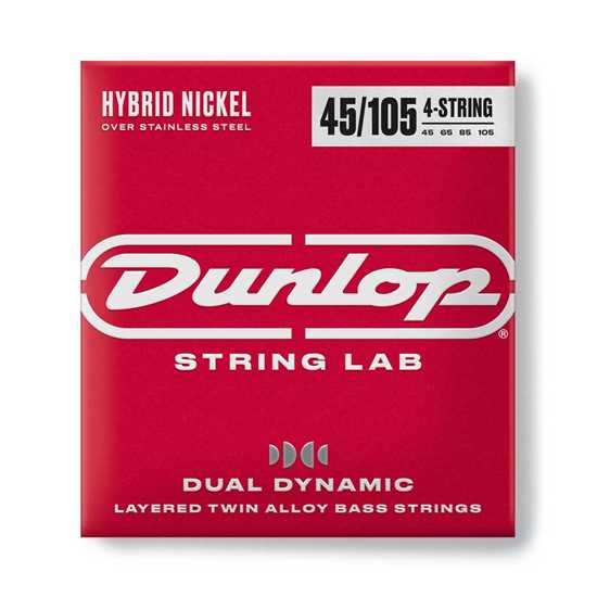 Bild på Dunlop DBHYN45105 Hybrid Nickel Bass Strings 4-String