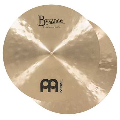 Bild på Meinl Byzance Trad. 15'' Extra Hammered Hats - B15EHH
