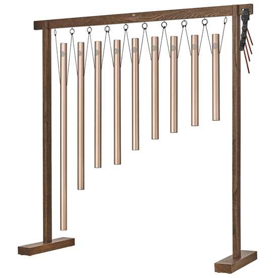 Bild på Meinl Sonic Energy SBTSETSOL Sound Bath Tube Chimes Solfeggio Set 9 Pcs.