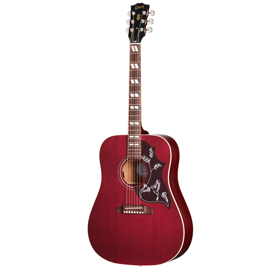 Bild på Gibson Hummingbird Special Satin Wine Red