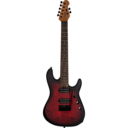 Bild på Sterling by Music Man Richardson7 Dark Scarlet Burst Satin