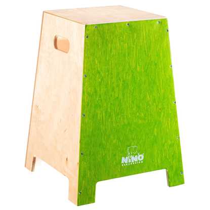 Bild på Nino Percussion NINO991GR 17 3/4", Stackable Cajon Large, Green