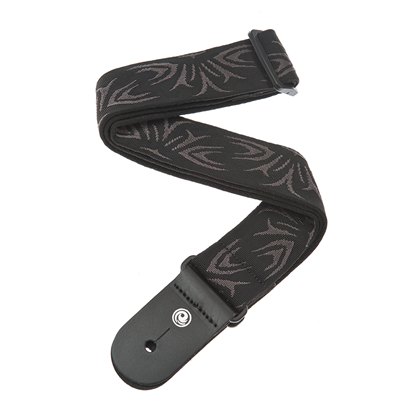 Bild på D'Addario Accessories 50F078 50 mm Woven-Black/Gray Tattoo